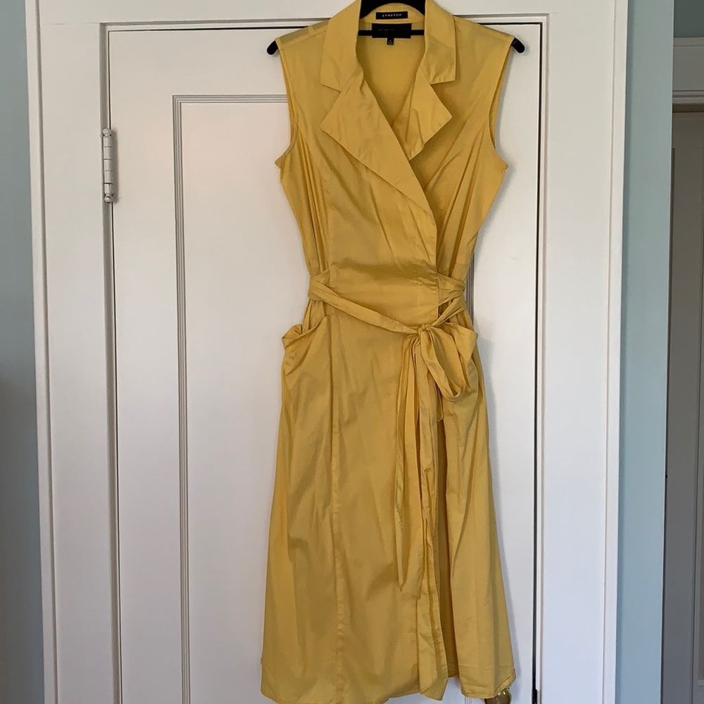 Jones New York yellow dress